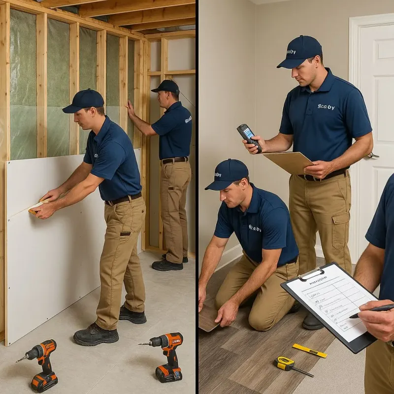 Repairs and Reconstruction process in Carroll County, MD